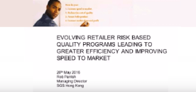 Evolving Retailer Risk Based Quality Assurance Webinar